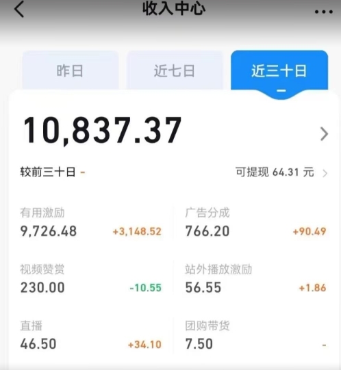 长期蓝海项目，抖音风景类视频，涨粉快，起号快，轻轻松松月入1W