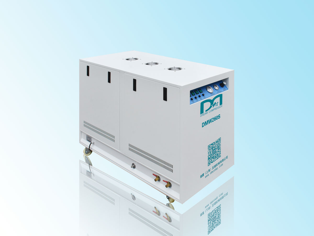  无油静音活塞空压机