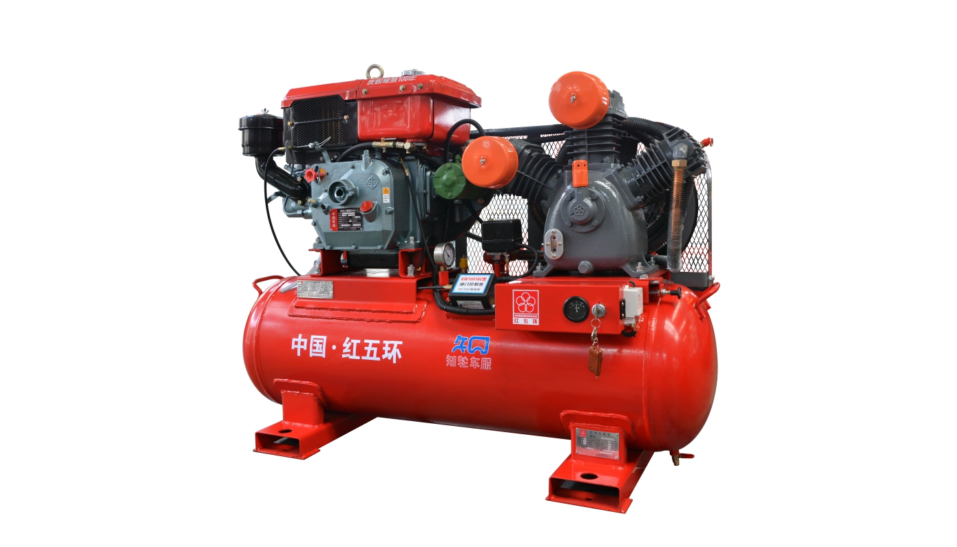 汽保机-KW10016C柴动中压两级压缩活塞空压机