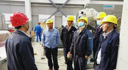 成发科能福建三钢项目ACL71-16型轴流压缩机一次启机成功