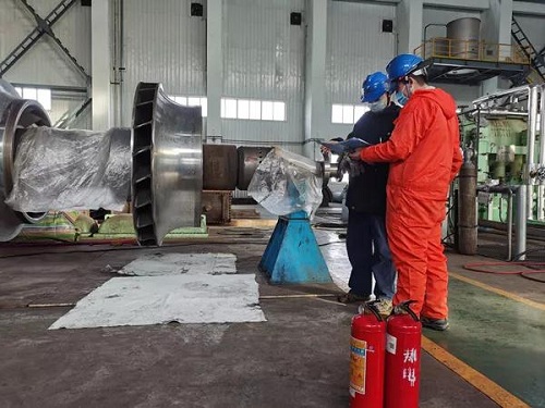 新天煤化工:空压机节前大修顺利收官