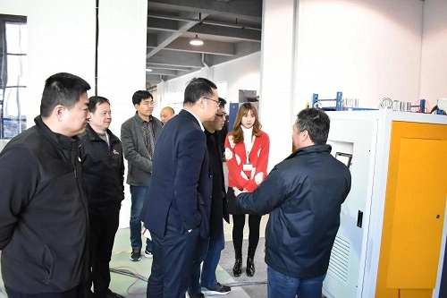 宜兴环科园管委会王学君一行莅临海拓宾集团走访慰问