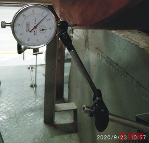 案例分析往复式压缩机联轴器对中问题