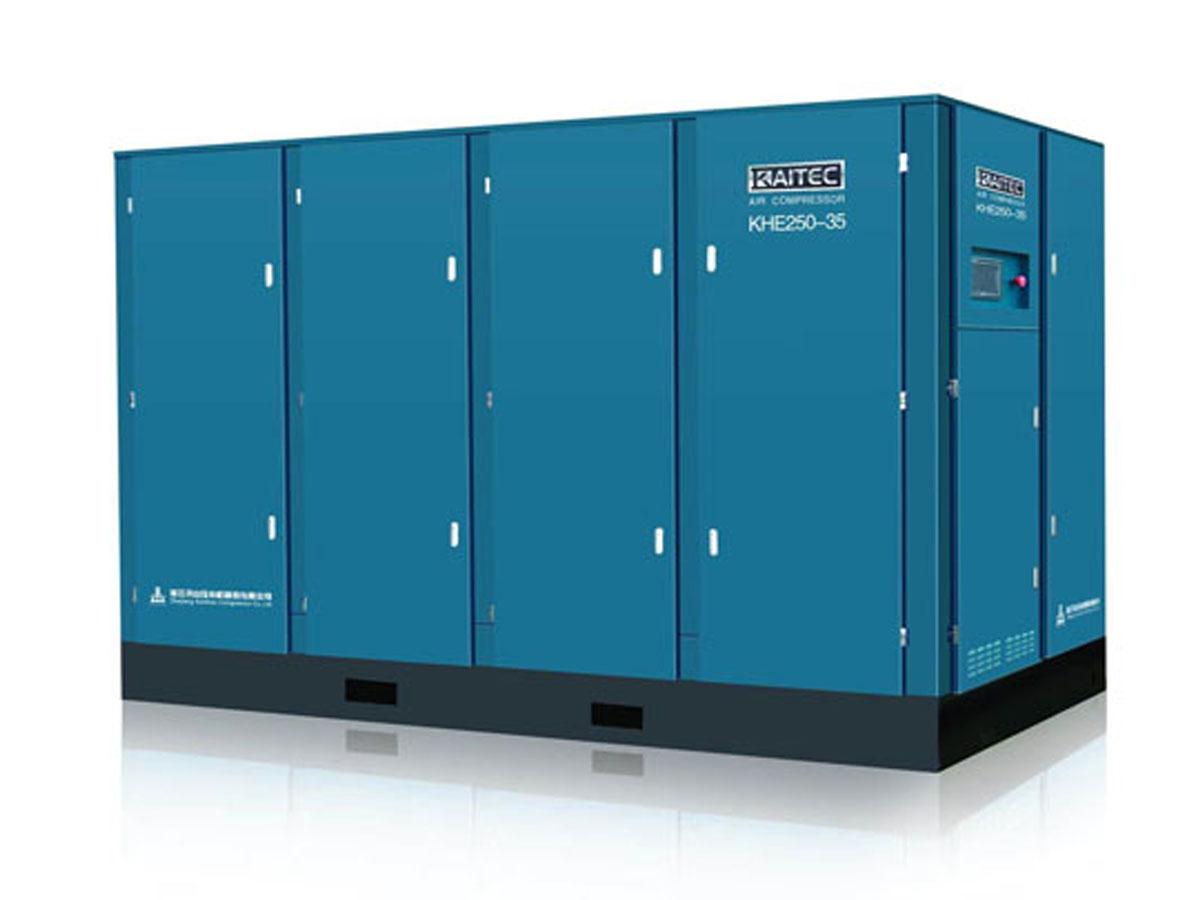 KAITEC-KHE高风压系列电动固定螺杆空气压缩机