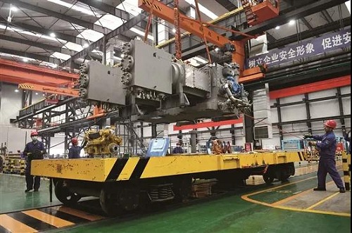 成都压缩机分公司坦桑尼亚增压改造项目首台压缩机发运