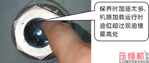 空压机耗油高原因以及处理方法分析