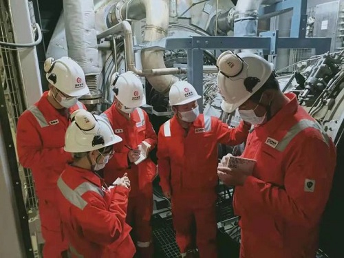 西部管道公司首台压缩机组75K检修实训