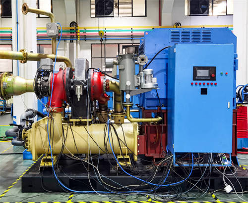 鲍斯首台离心压缩机测试