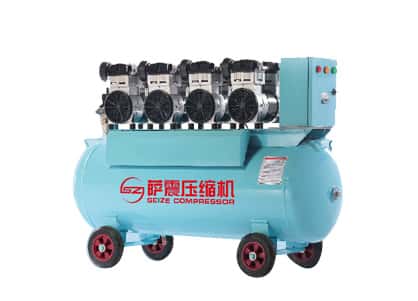 无油静音活塞空压机