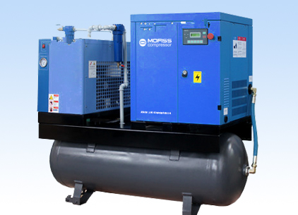 干燥机储气罐组合螺杆空压机